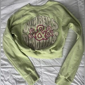 Gymshark cropped sweatshirt